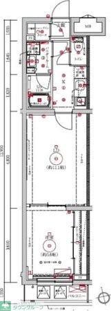 LUMEED梅島の物件間取画像